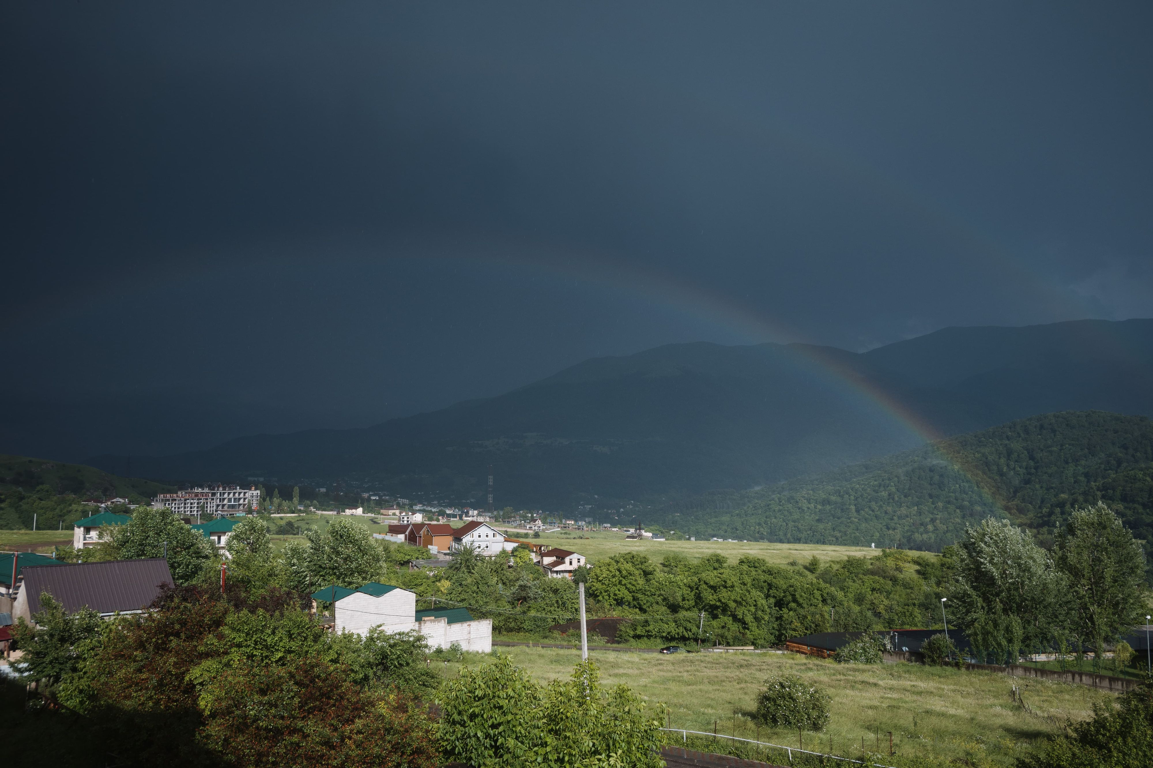 Контраст после грозы