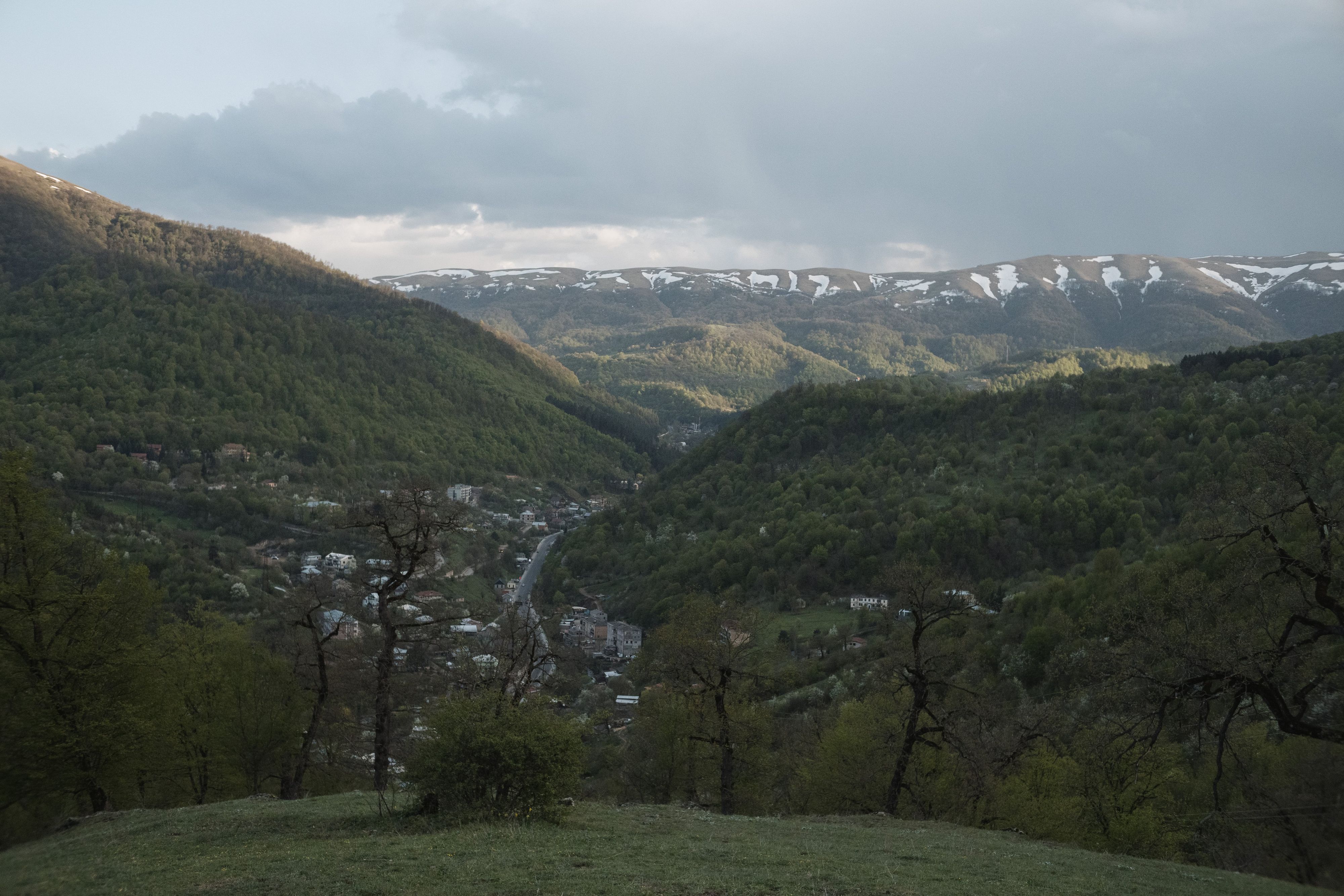 Улица Камо. Вид сверху.