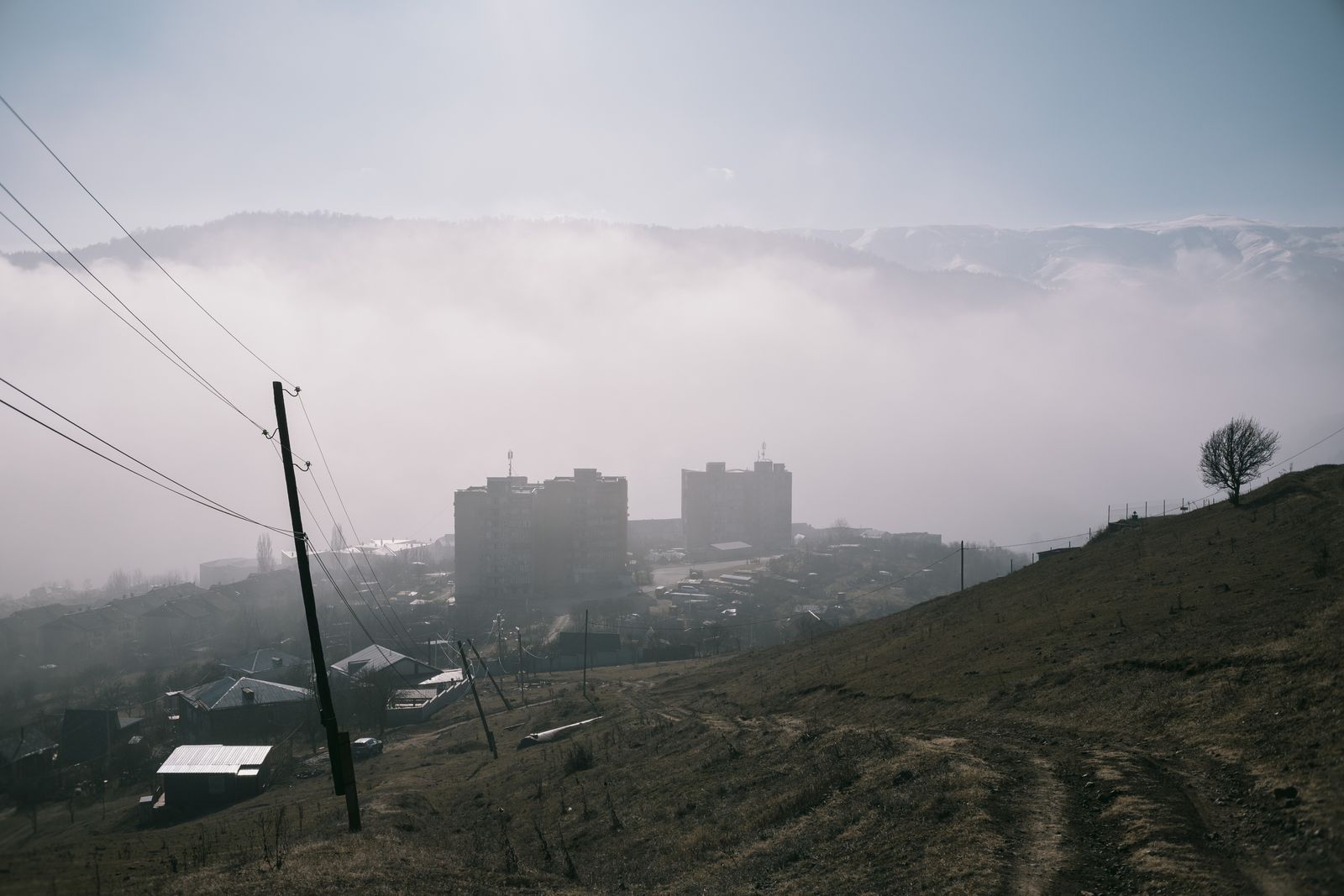 Туман наступает