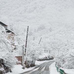 Весенний снегопад